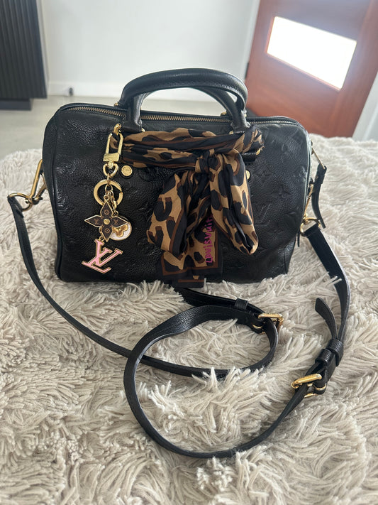 Black Louis Vuitton speedy