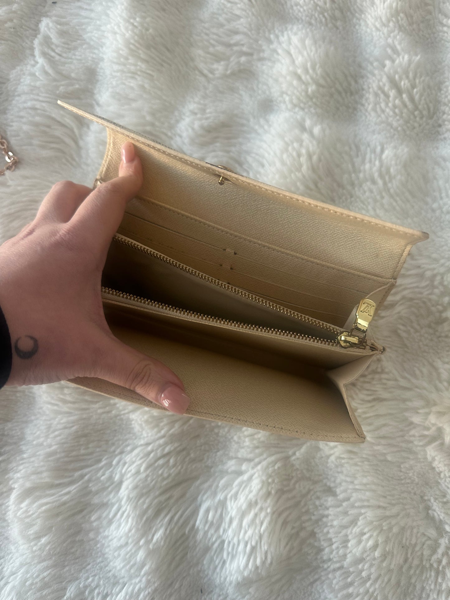 Louis Vuitton Damier Azur WOC shoulder bag