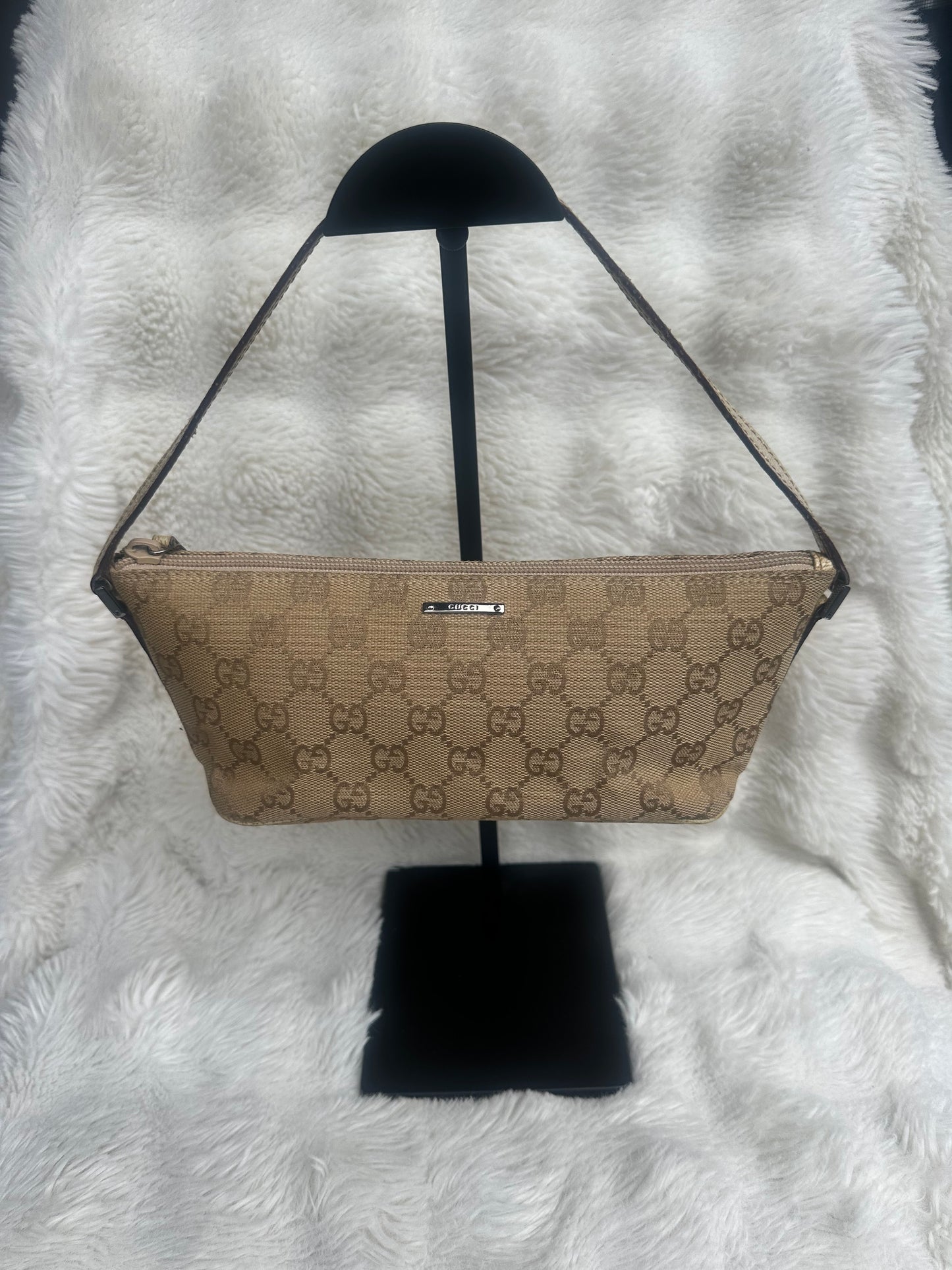 Gold Gucci Boat Pochette