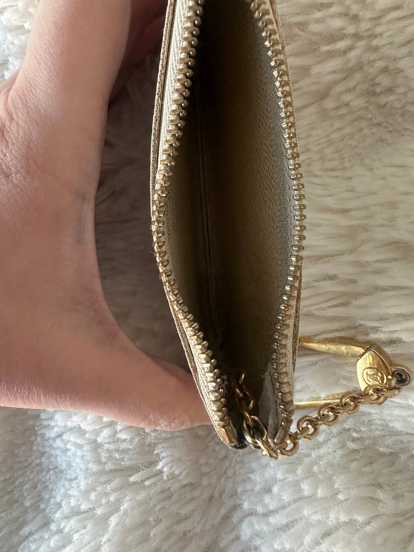 Louis Vuitton Damier Azur key pouch