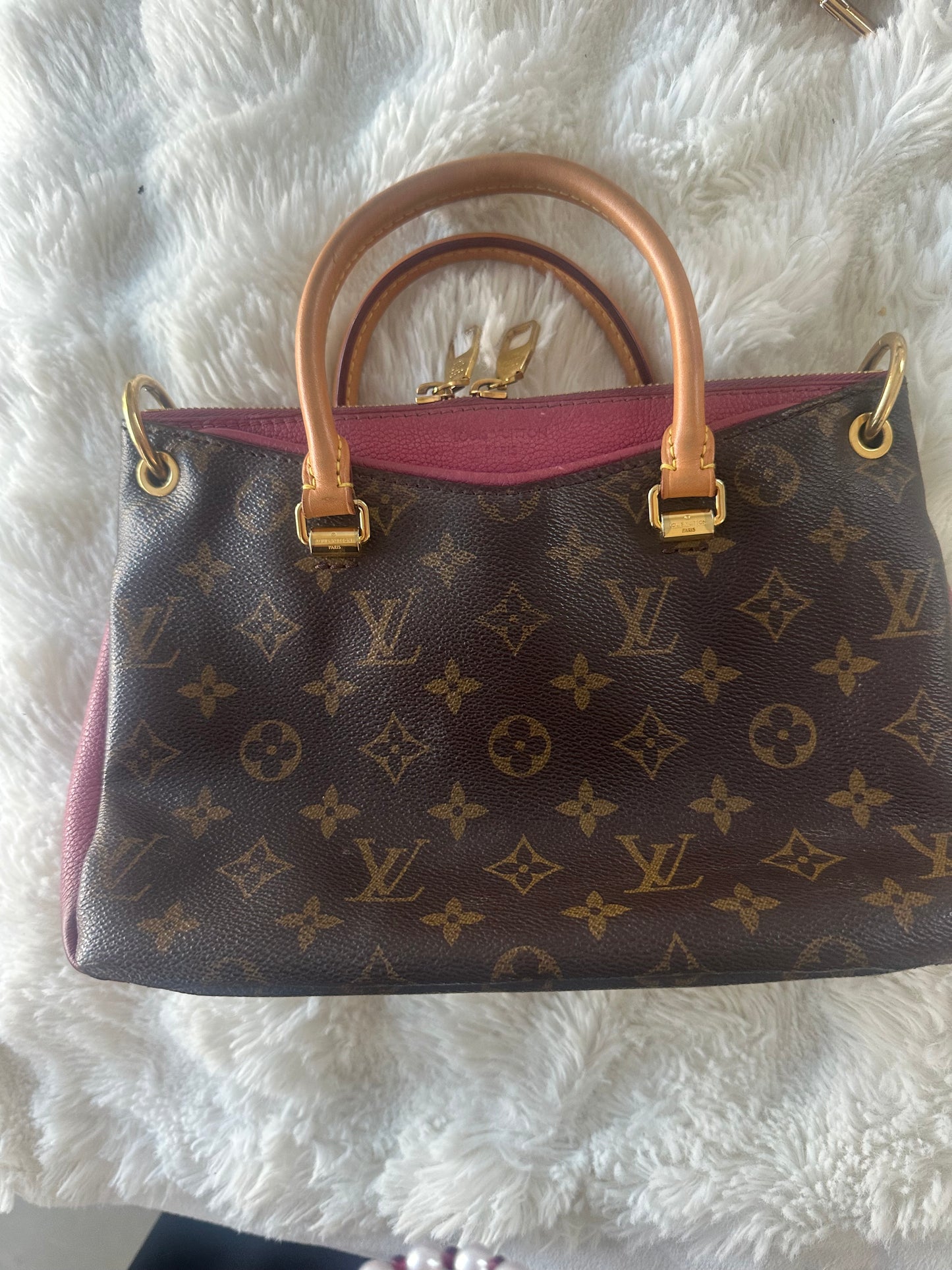 Louis Vuitton - Pallas BB monogram - raisin