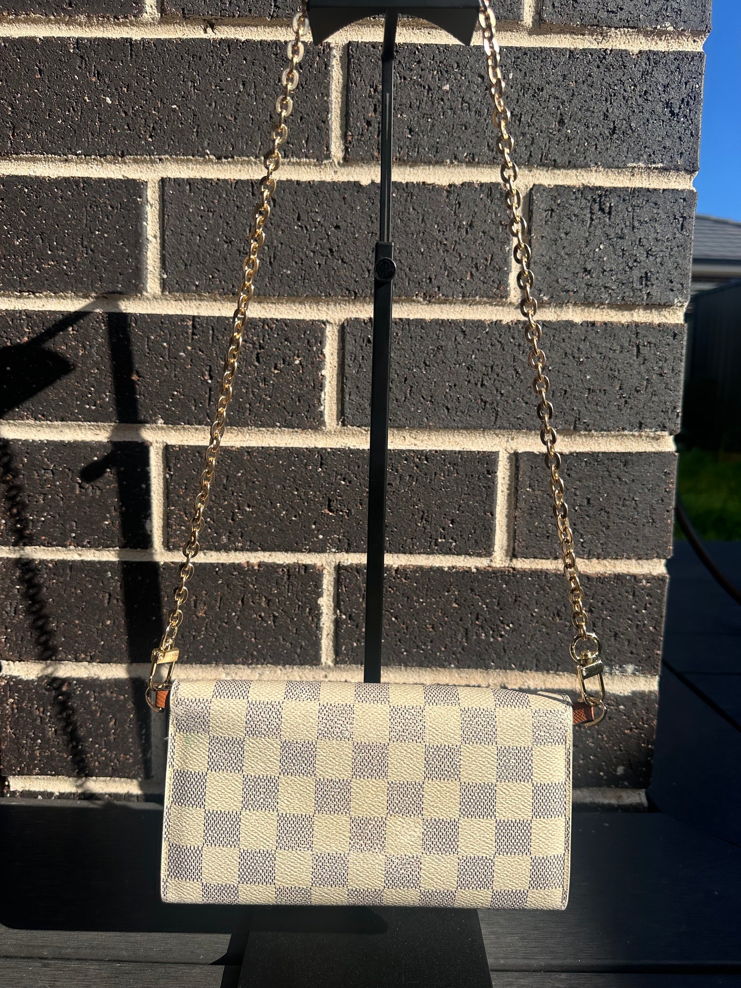 Louis Vuitton Damier Azur WOC shoulder bag