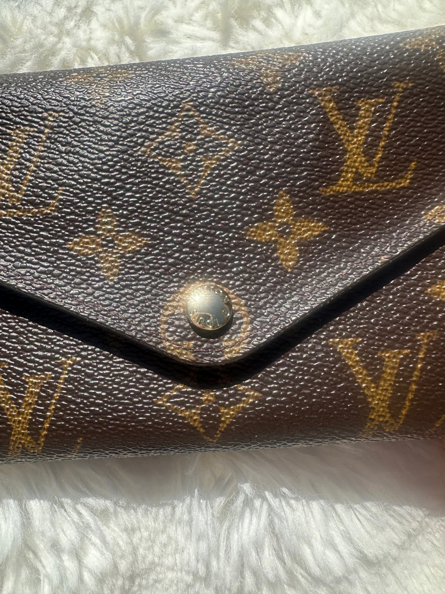 Louis Vuitton wrap wallet with coin purse