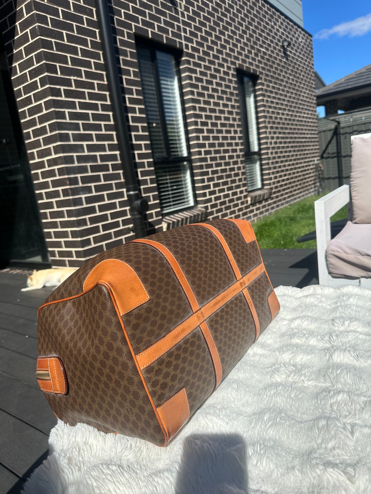 Celine Macadam Vintage weekender bag
