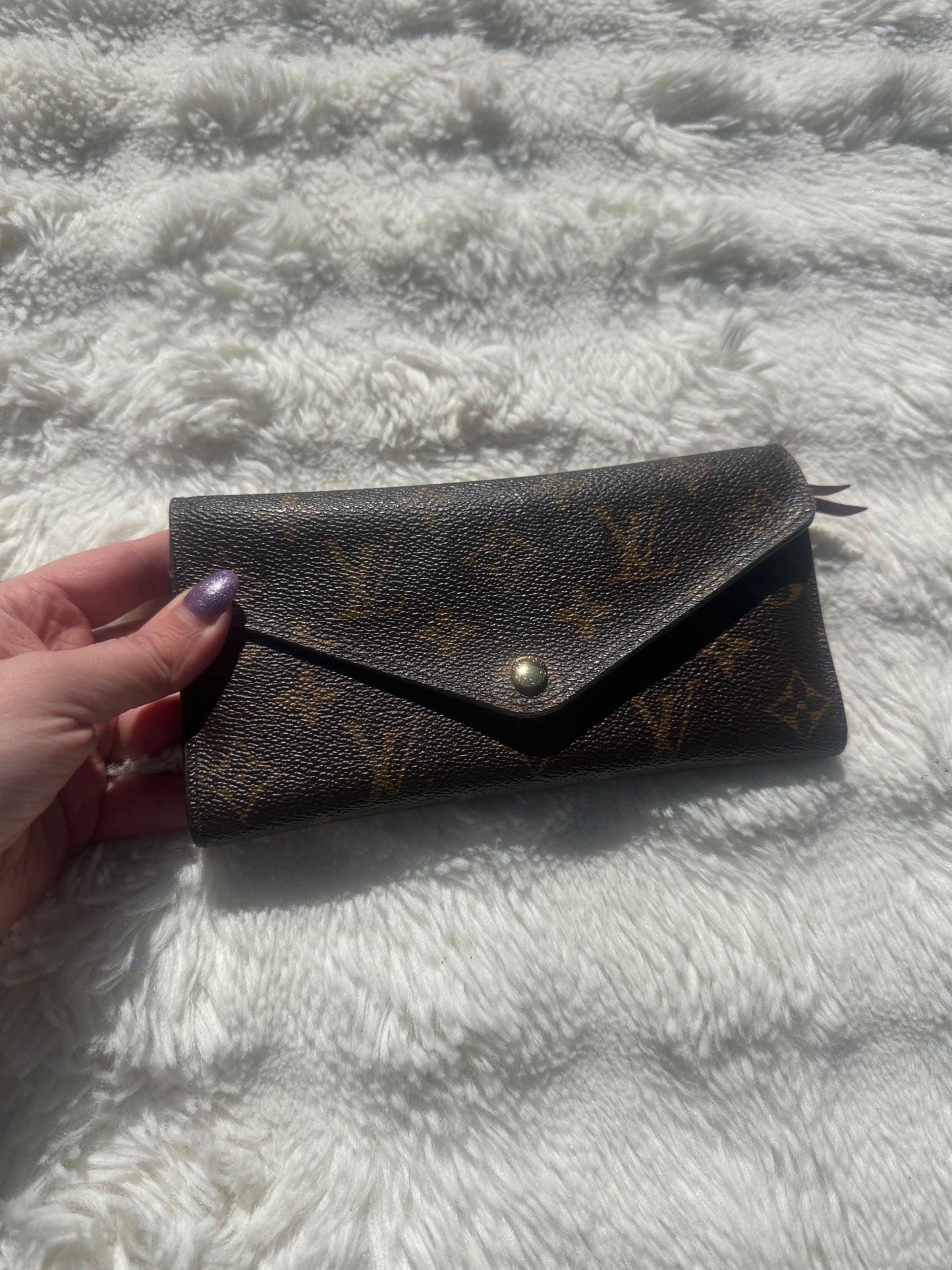 Louis Vuitton wrap wallet with coin purse