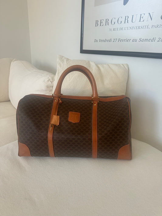 Celine Macadam Vintage weekender bag