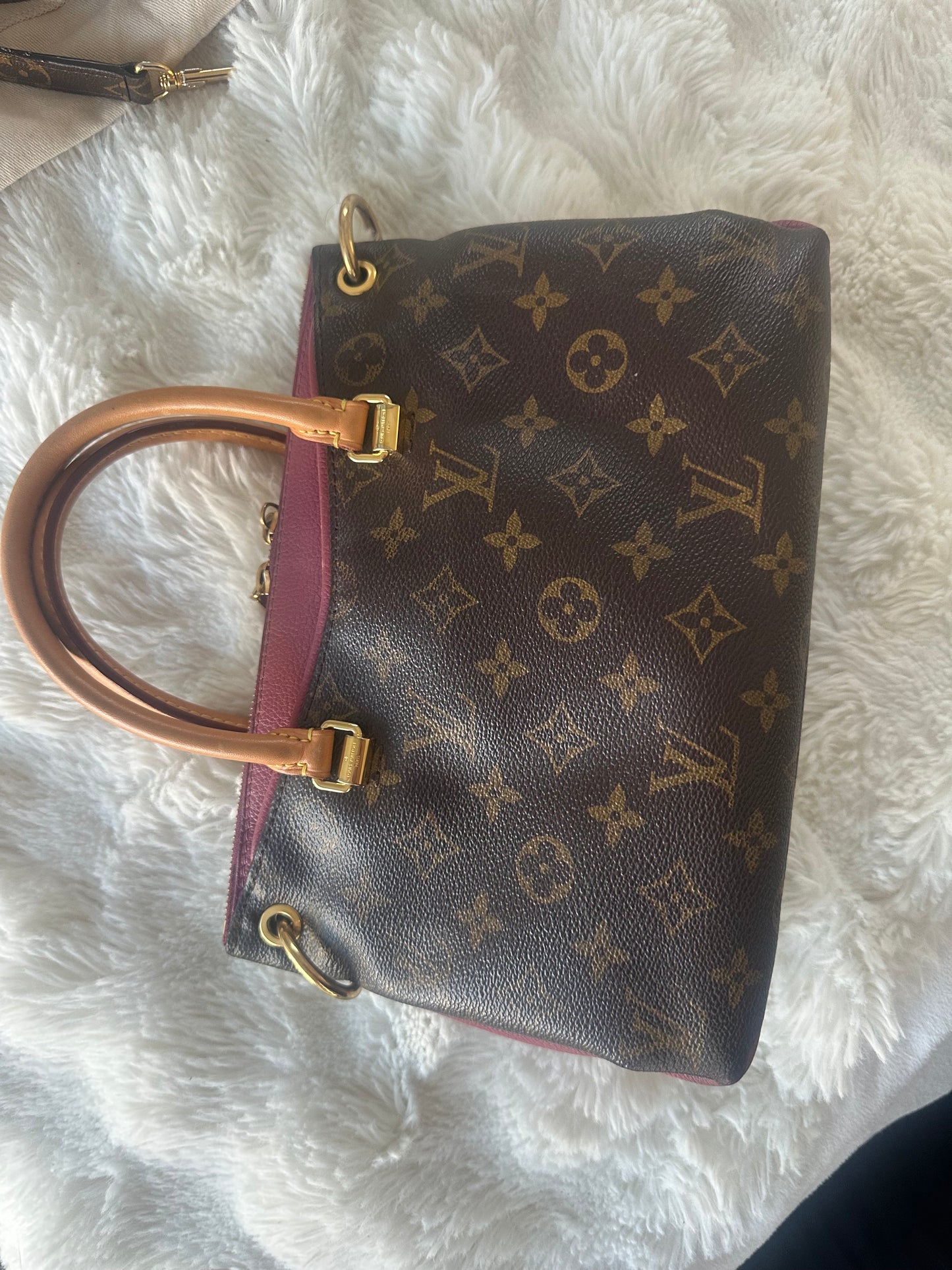 Louis Vuitton - Pallas BB monogram - raisin