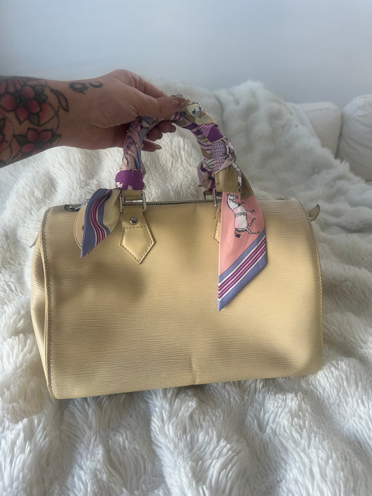 Louis Vuitton Speedy 25 - in Epi leather vanilla