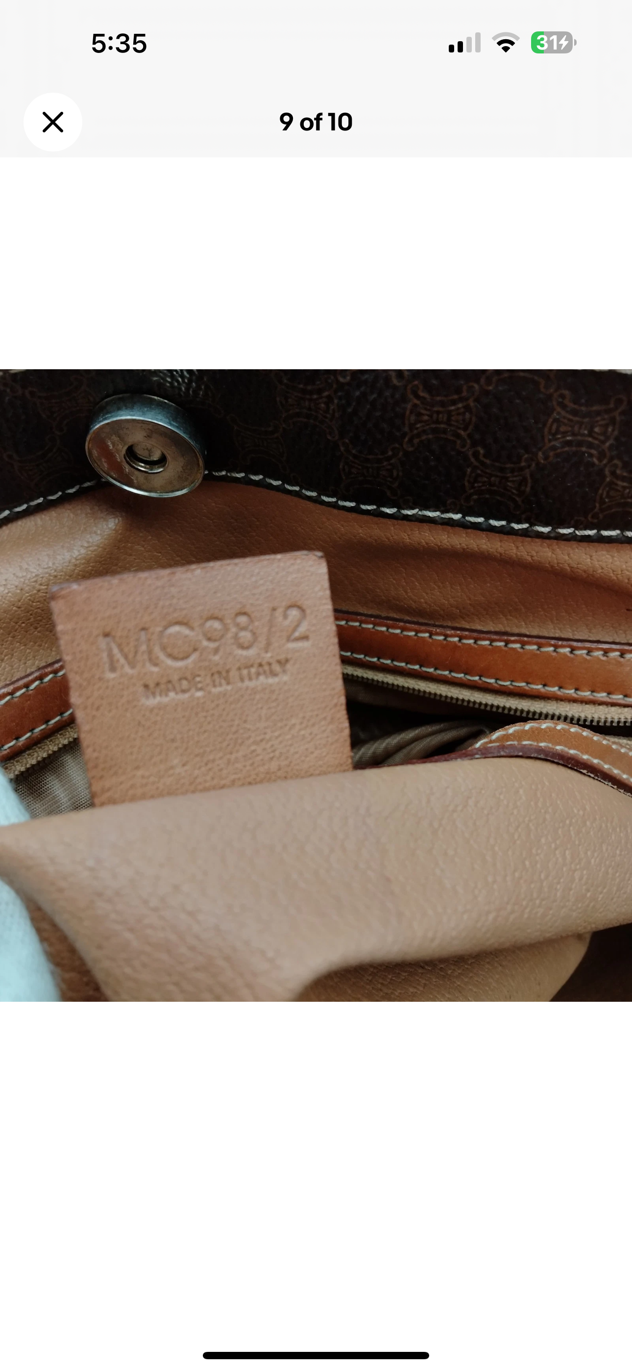 Celine Cabas Tote Bag