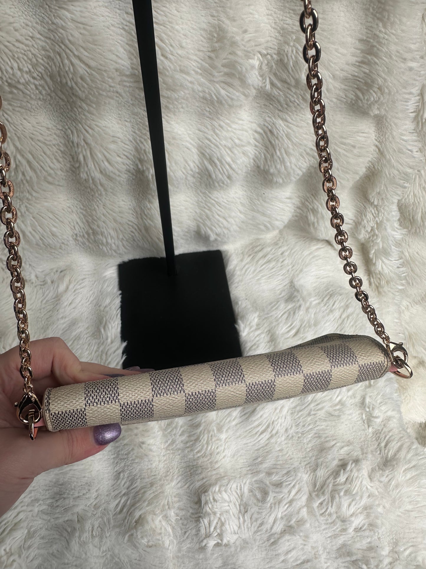 Louis Vuitton Damier Azur WOC bag
