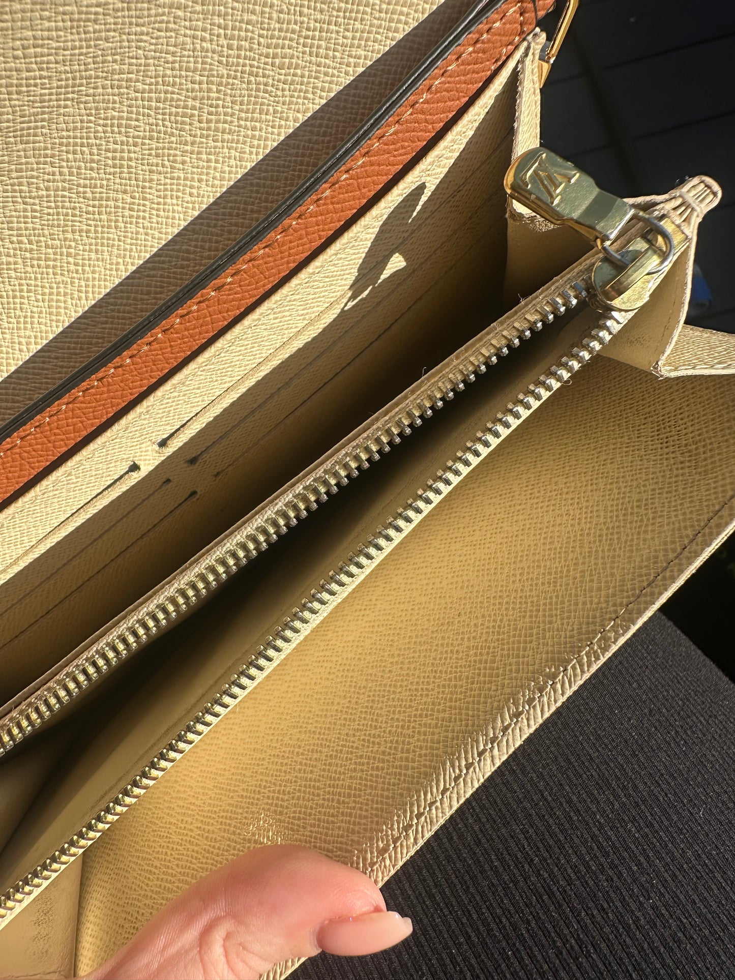 Louis Vuitton Damier Azur WOC shoulder bag