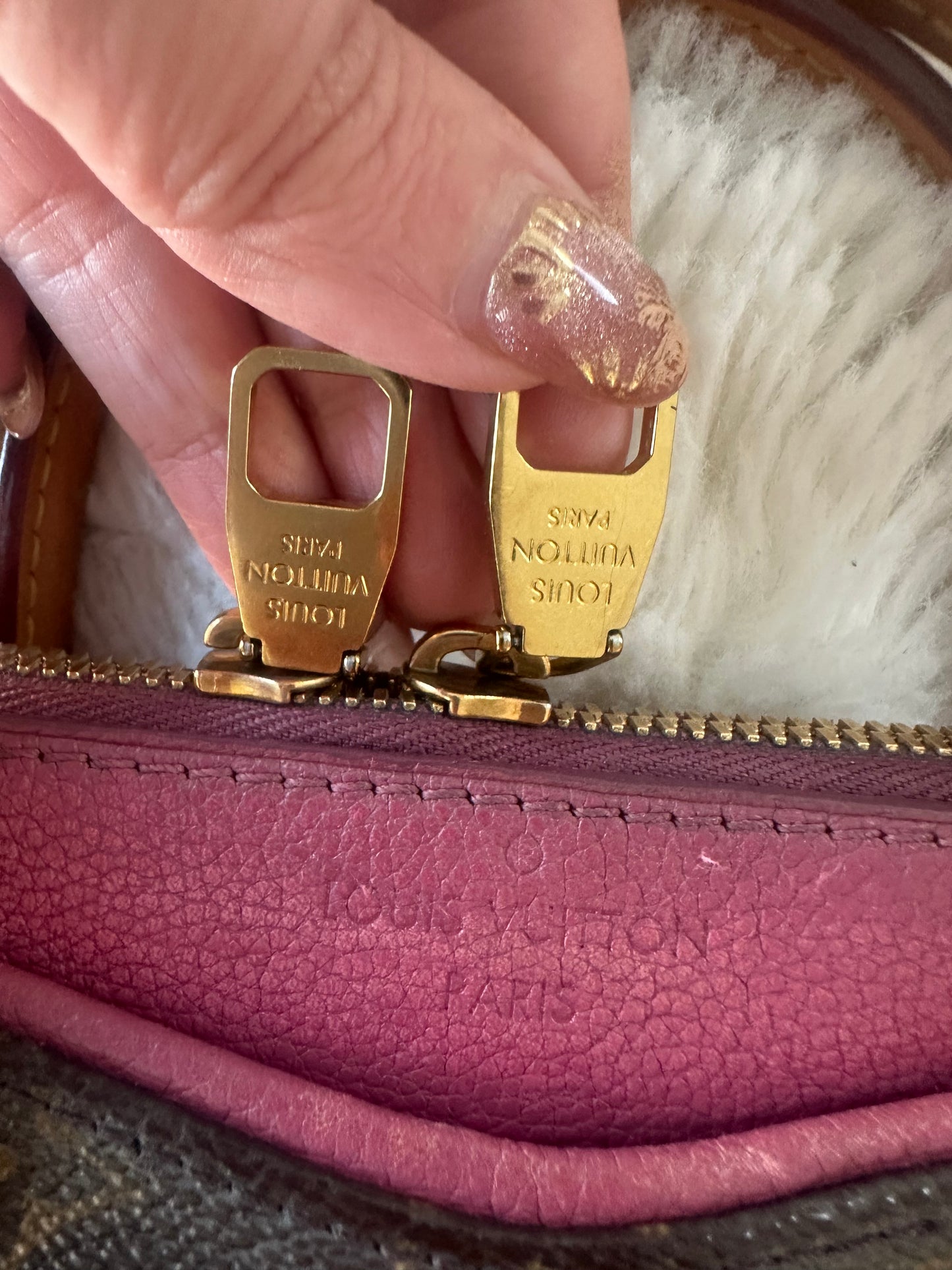 Louis Vuitton - Pallas BB monogram - raisin