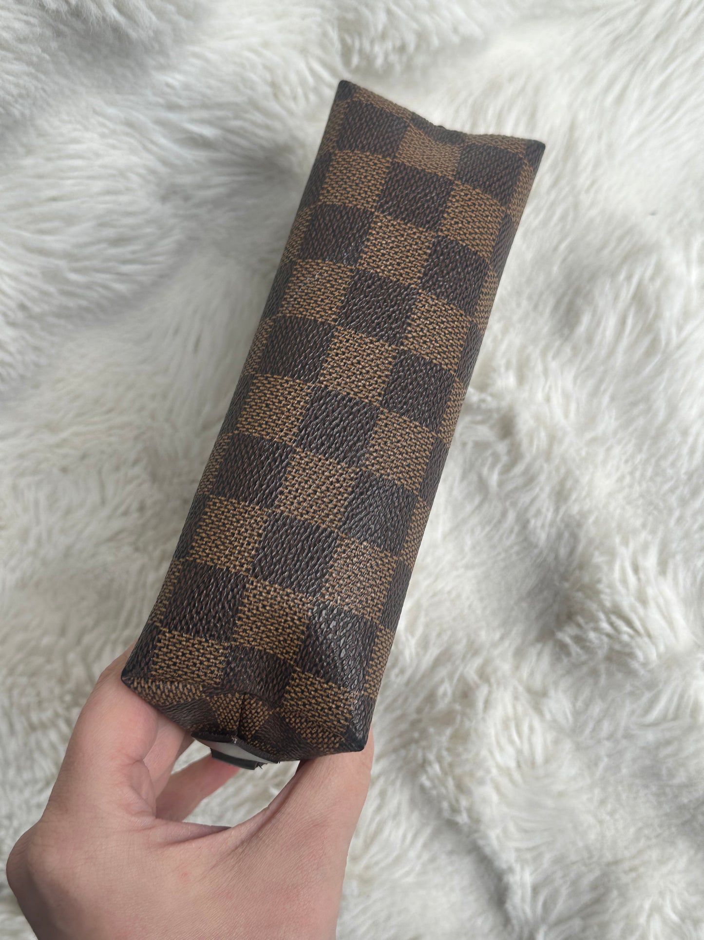 Louis Vuitton monogram PM cosmetic case Damier Ebony