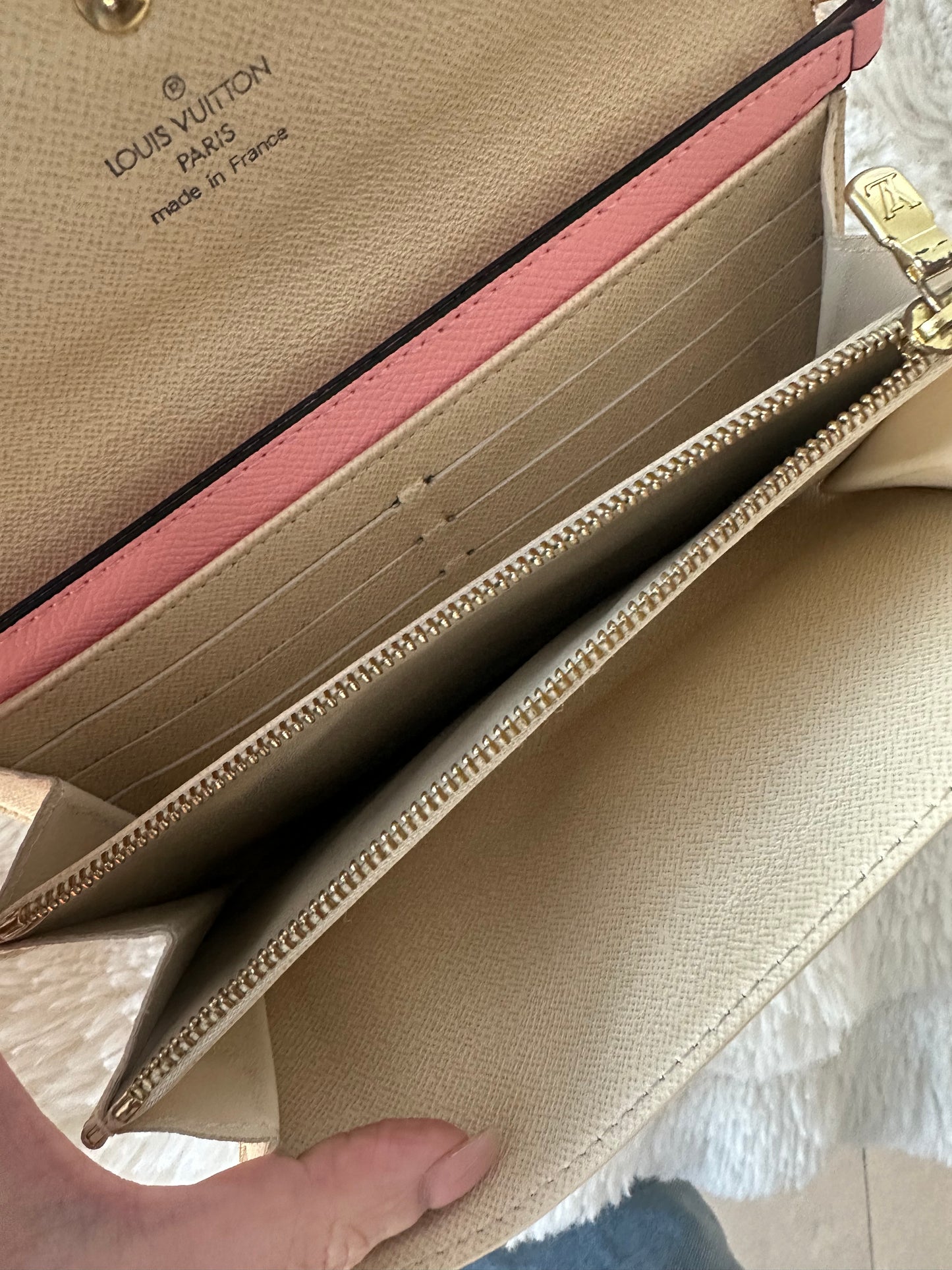 Louis Vuitton Damier Azur WOC shoulder bag