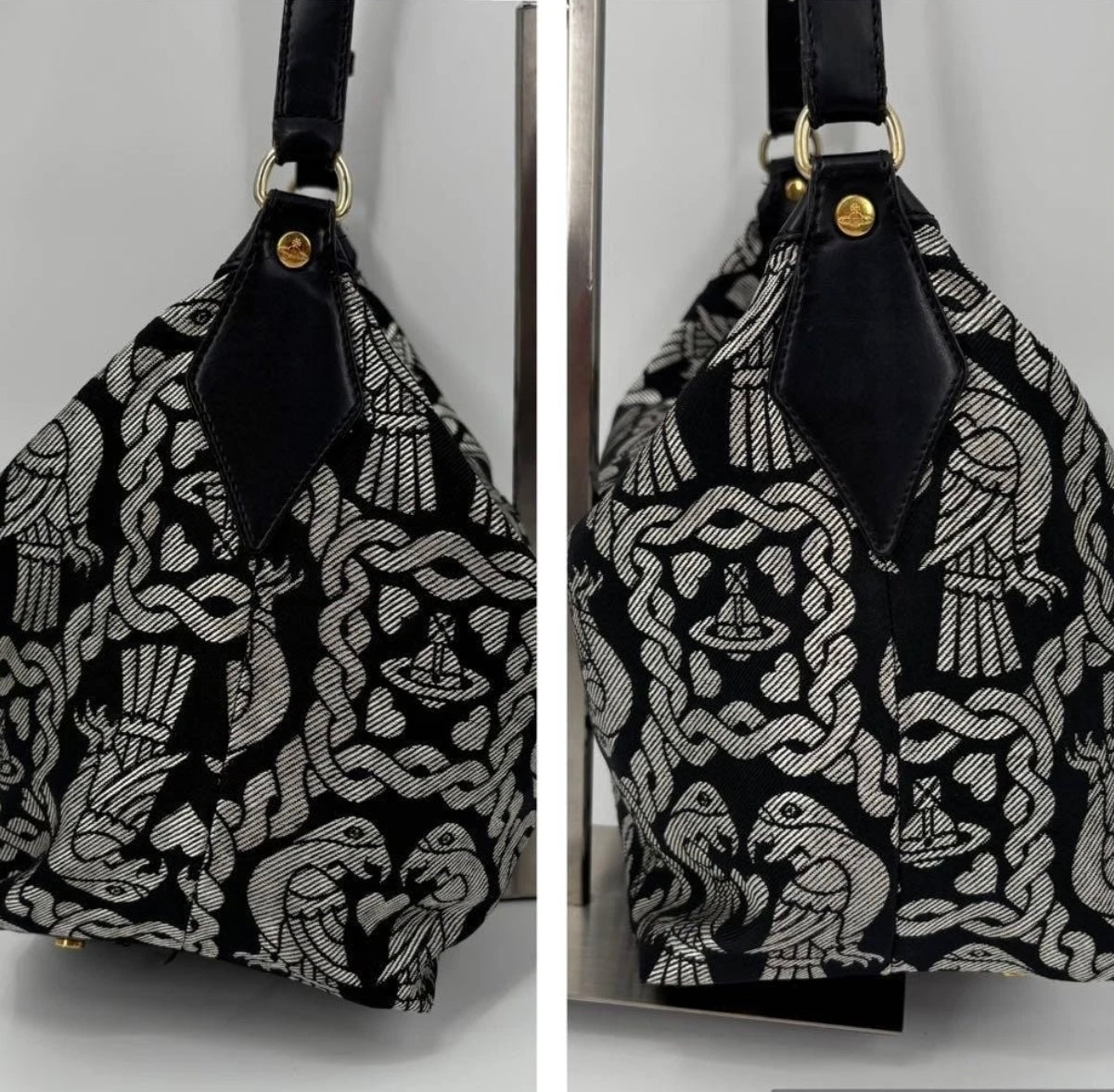 Vivienne Westwood Twin Eagle Shoulder Bag
