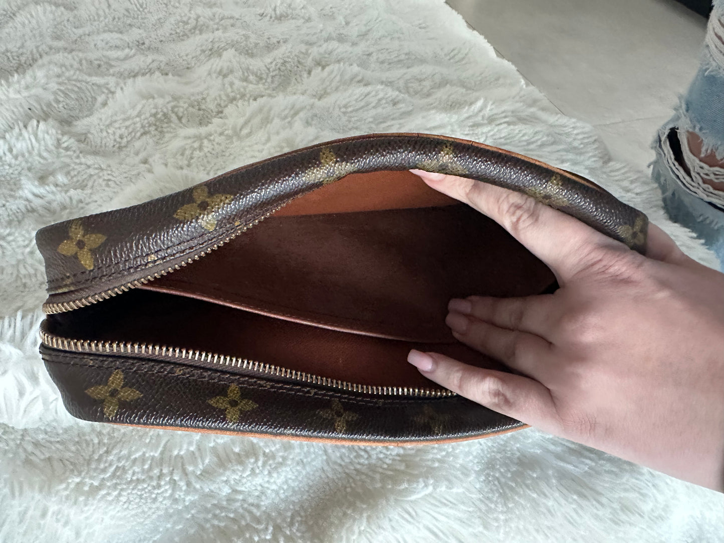 Louis Vuitton Vintage Compiegne 23 Pochette cosmetic case - wash bag - clutch