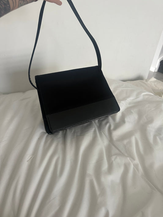 Chanel black patent bag