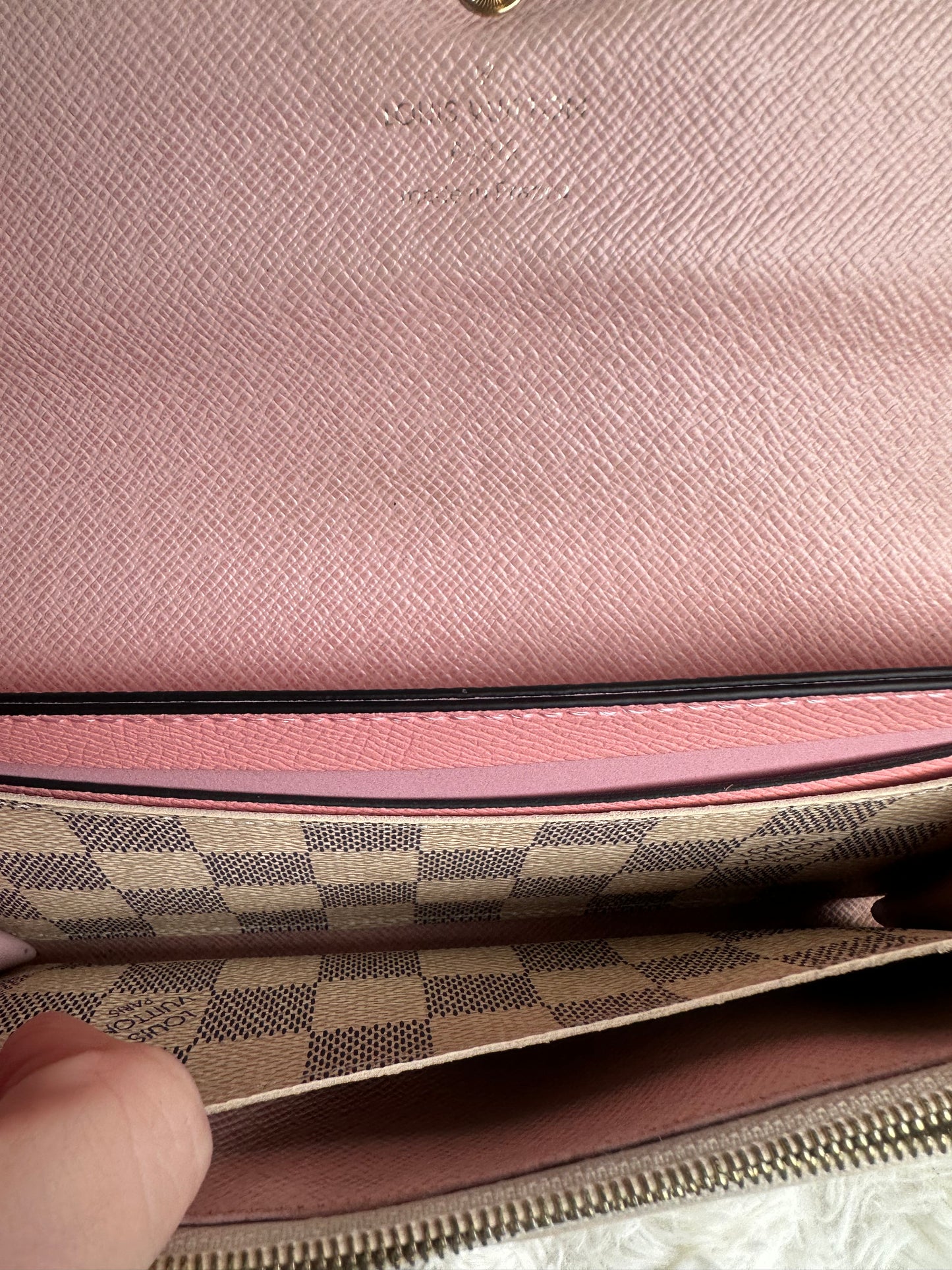 Louis Vuitton Damier Azur WOC bag
