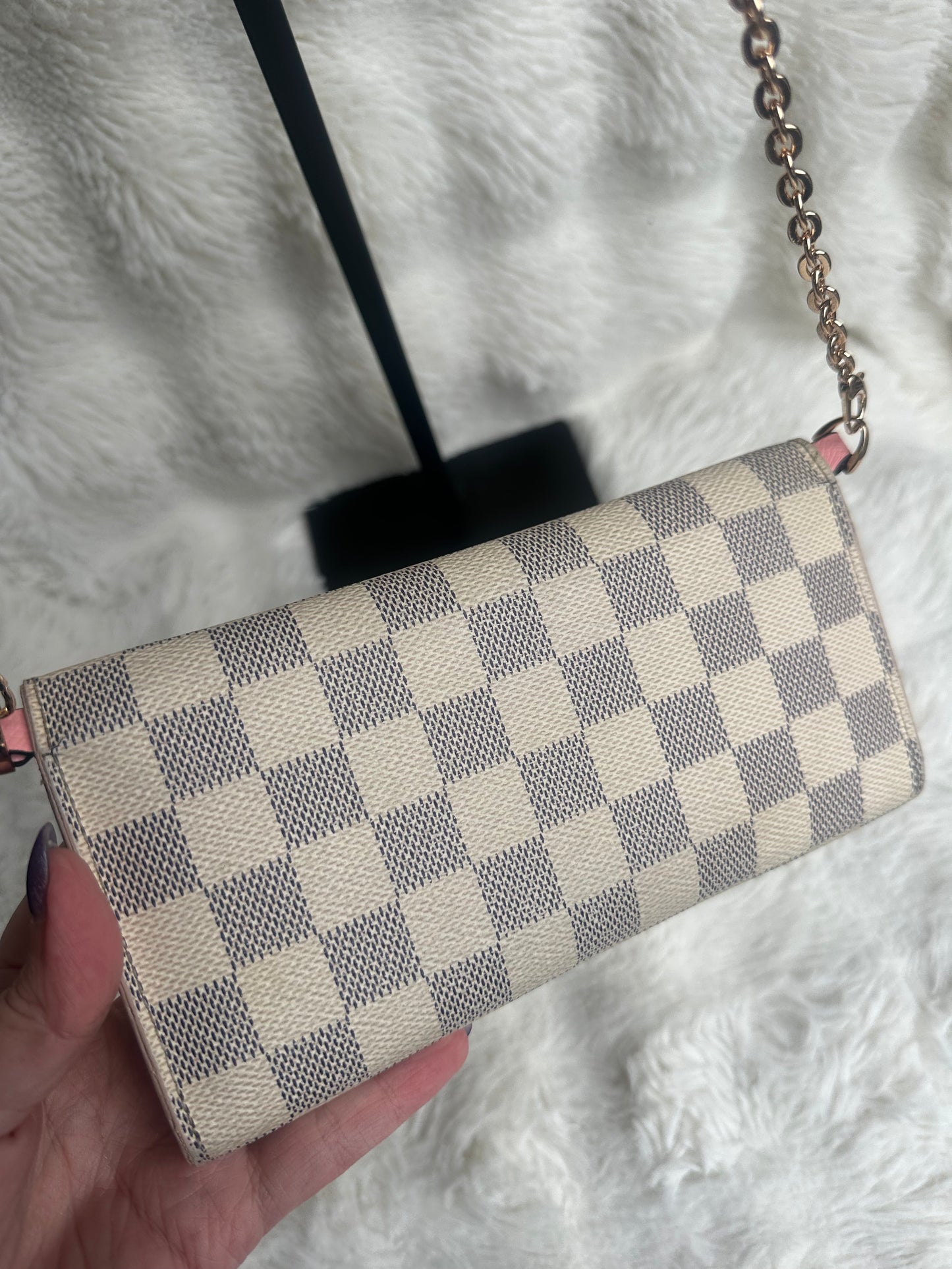 Louis Vuitton Damier Azur WOC bag