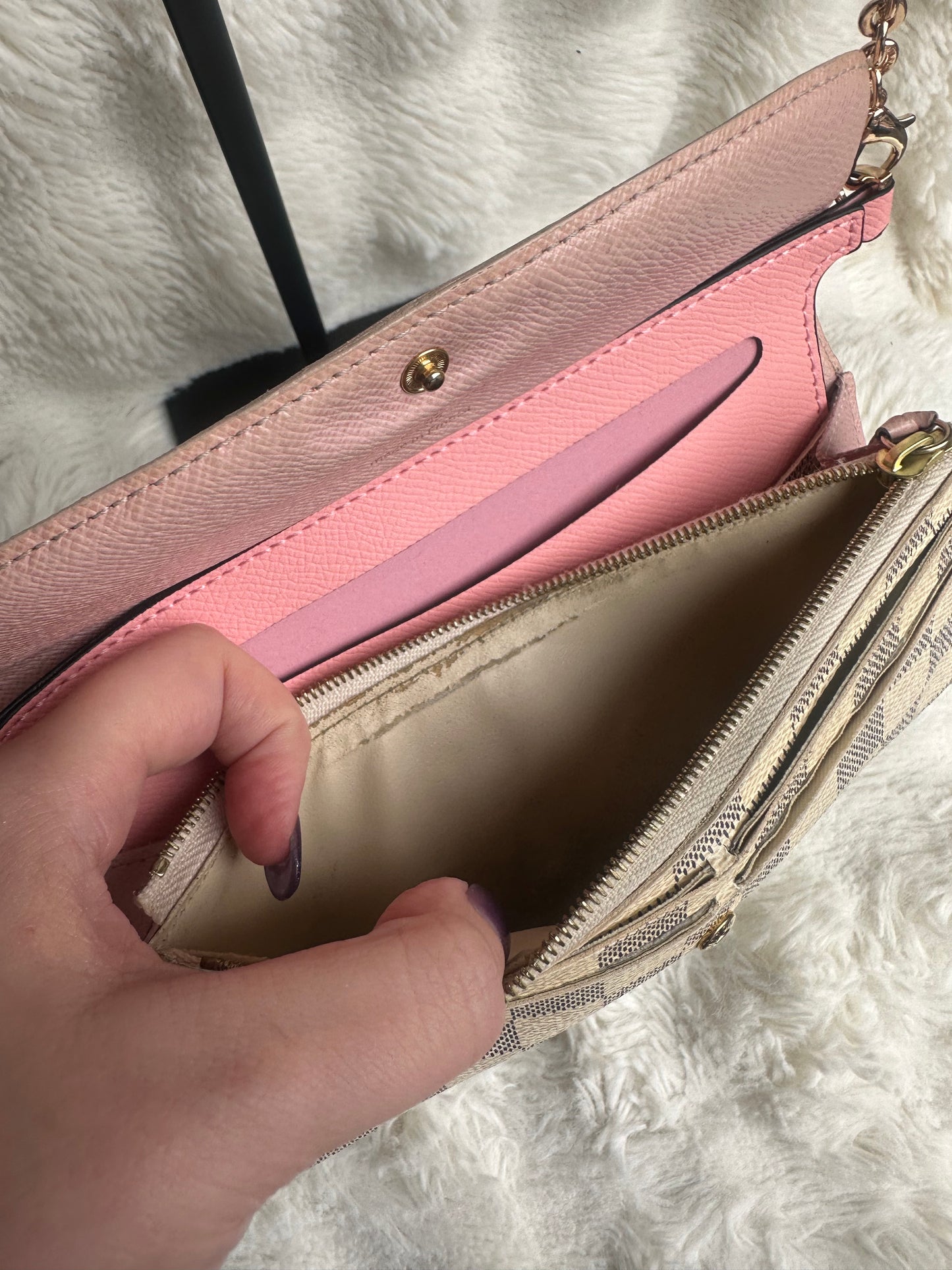 Louis Vuitton Damier Azur WOC bag
