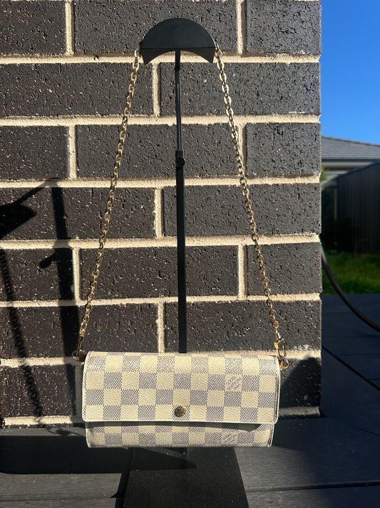 Louis Vuitton Damier Azur WOC shoulder bag