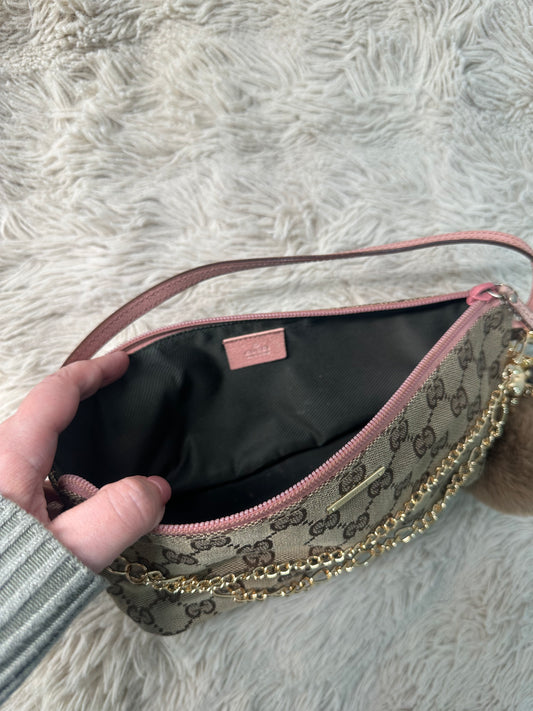 Gucci Boat Pink Leather