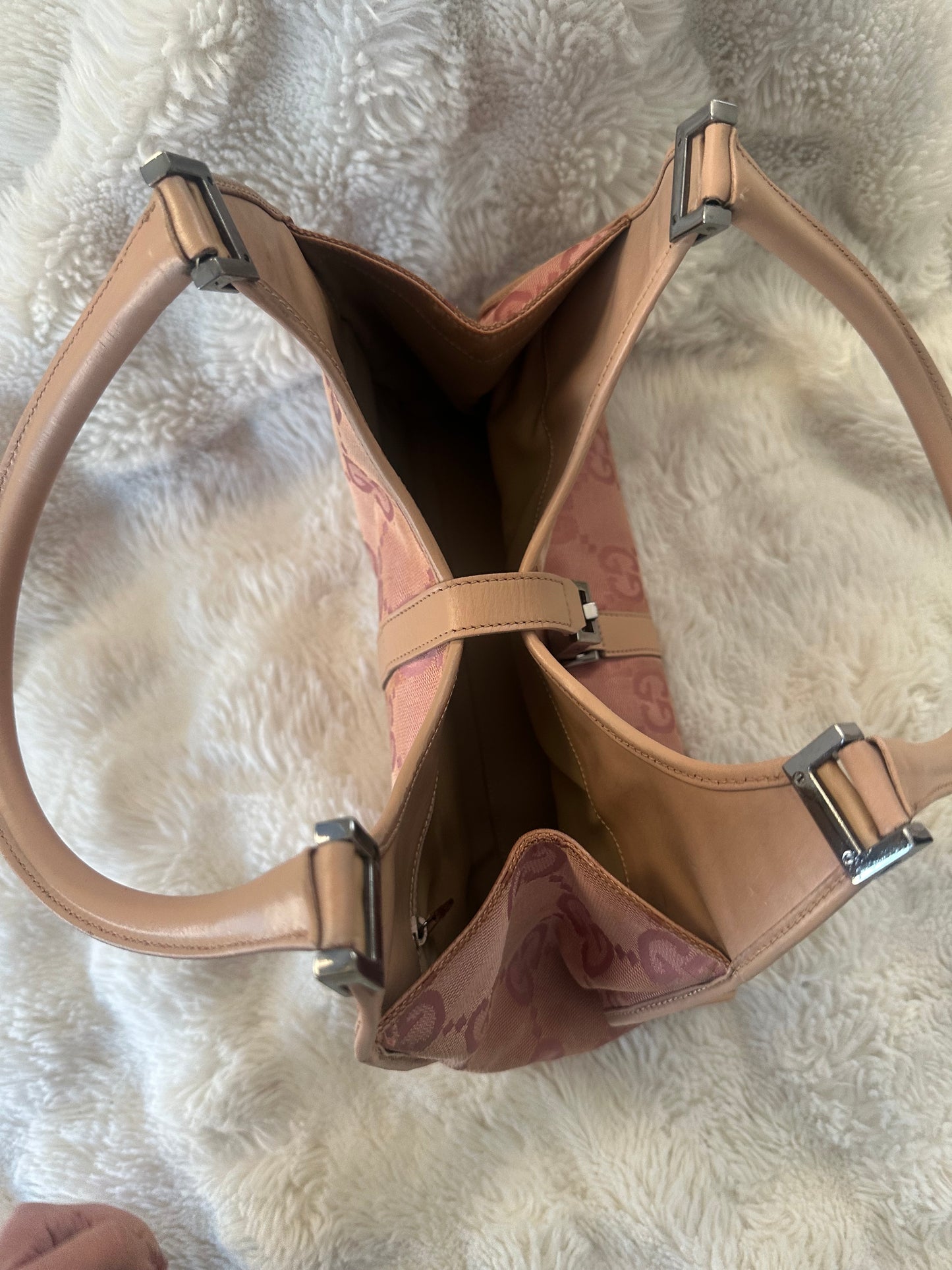 GUCCI - Jackie vintage hobo bag pink