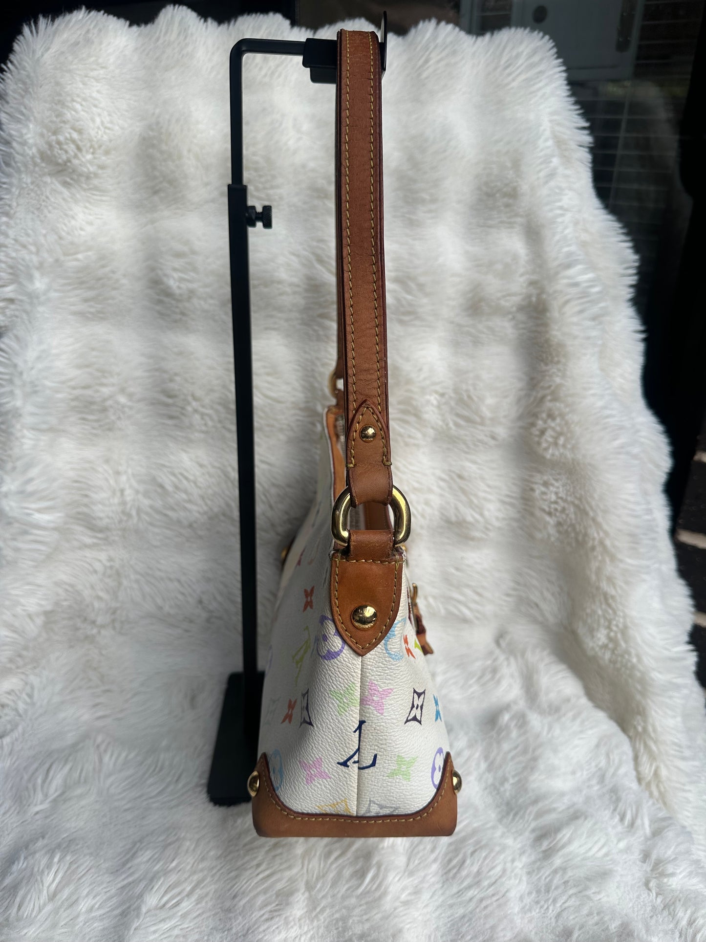 Louis Vuitton Takashi Murakami Eliza monogram multicolour limited edition 00’s shoulder bag