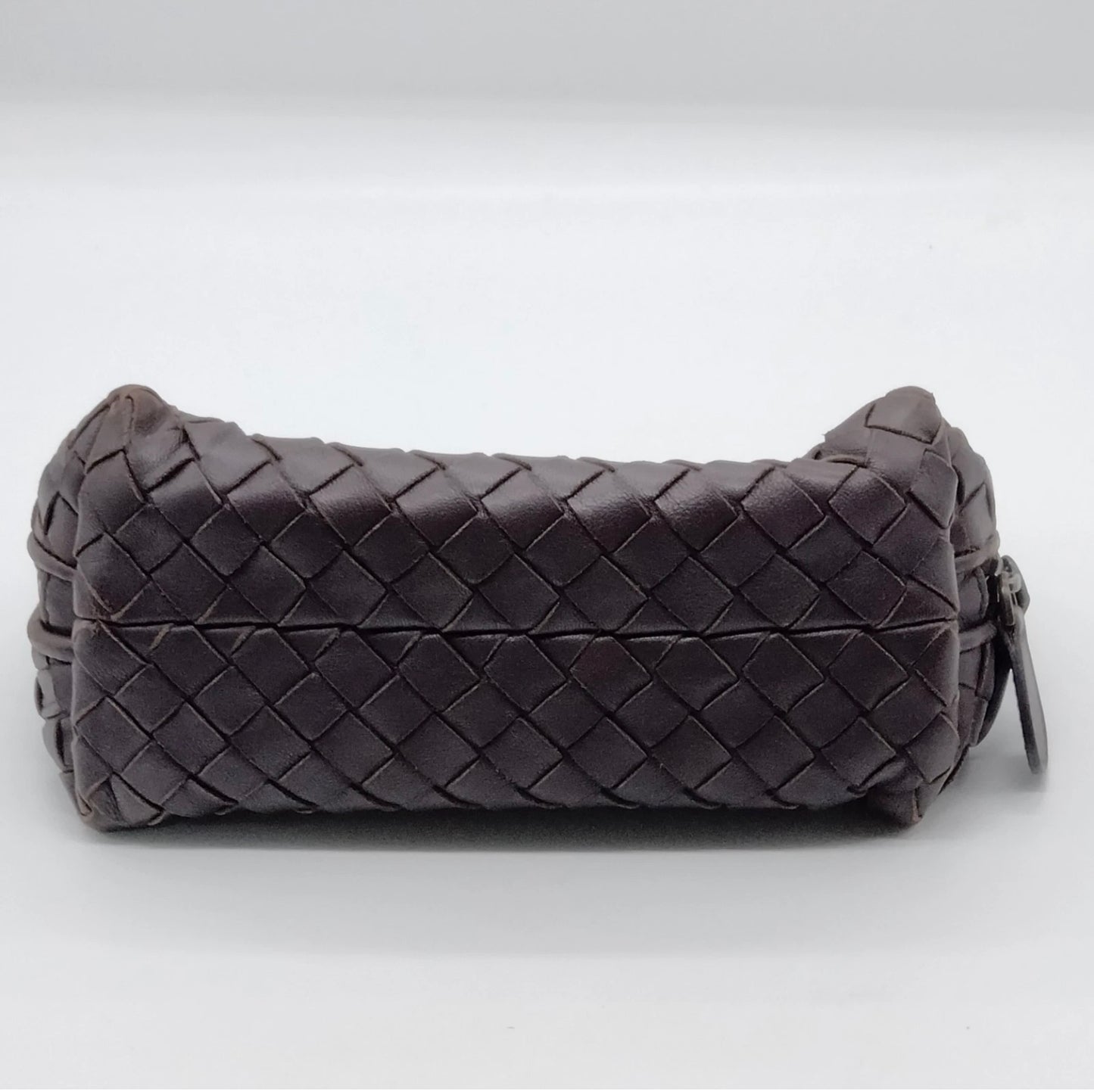 Bottega Veneta clutch / cosmetic pouch bitter chocolate