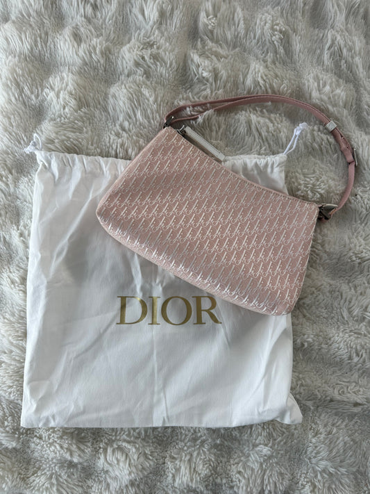 Dior Trotter Baby Pink Canvas bag