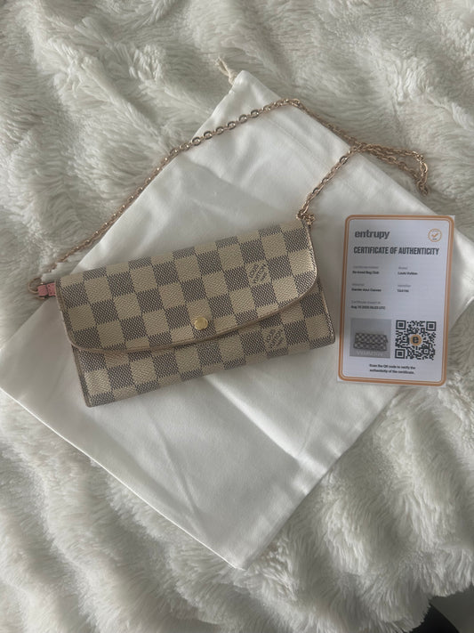 Louis Vuitton Damier Azur WOC bag