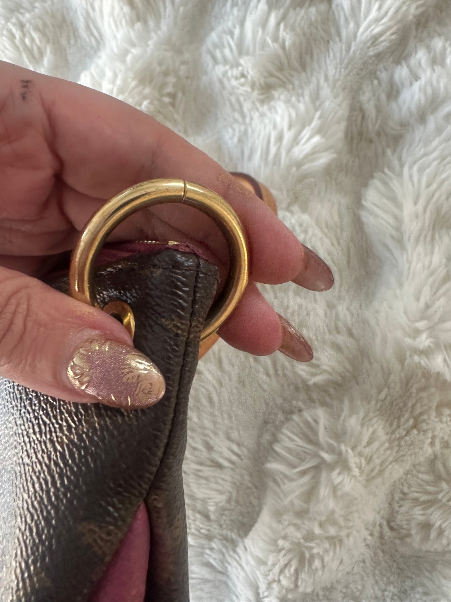 Louis Vuitton - Pallas BB monogram - raisin