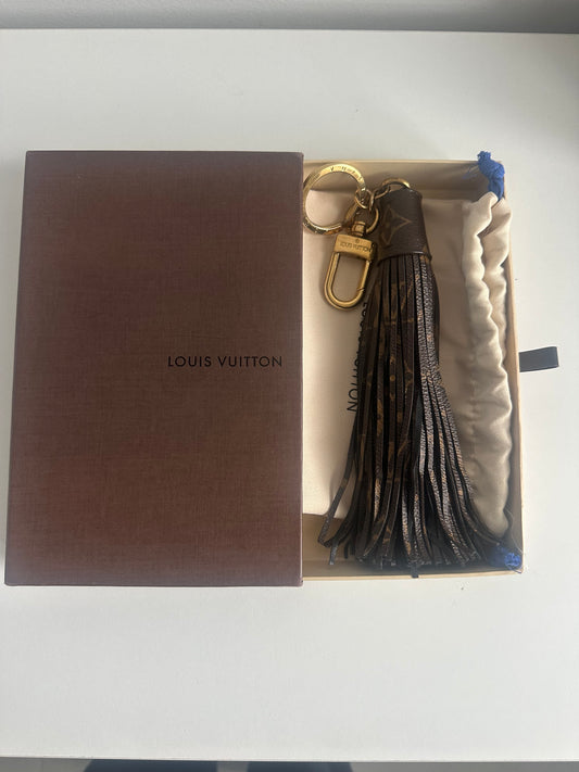 Vintage Rare Louis Vuitton monogram tassel charm