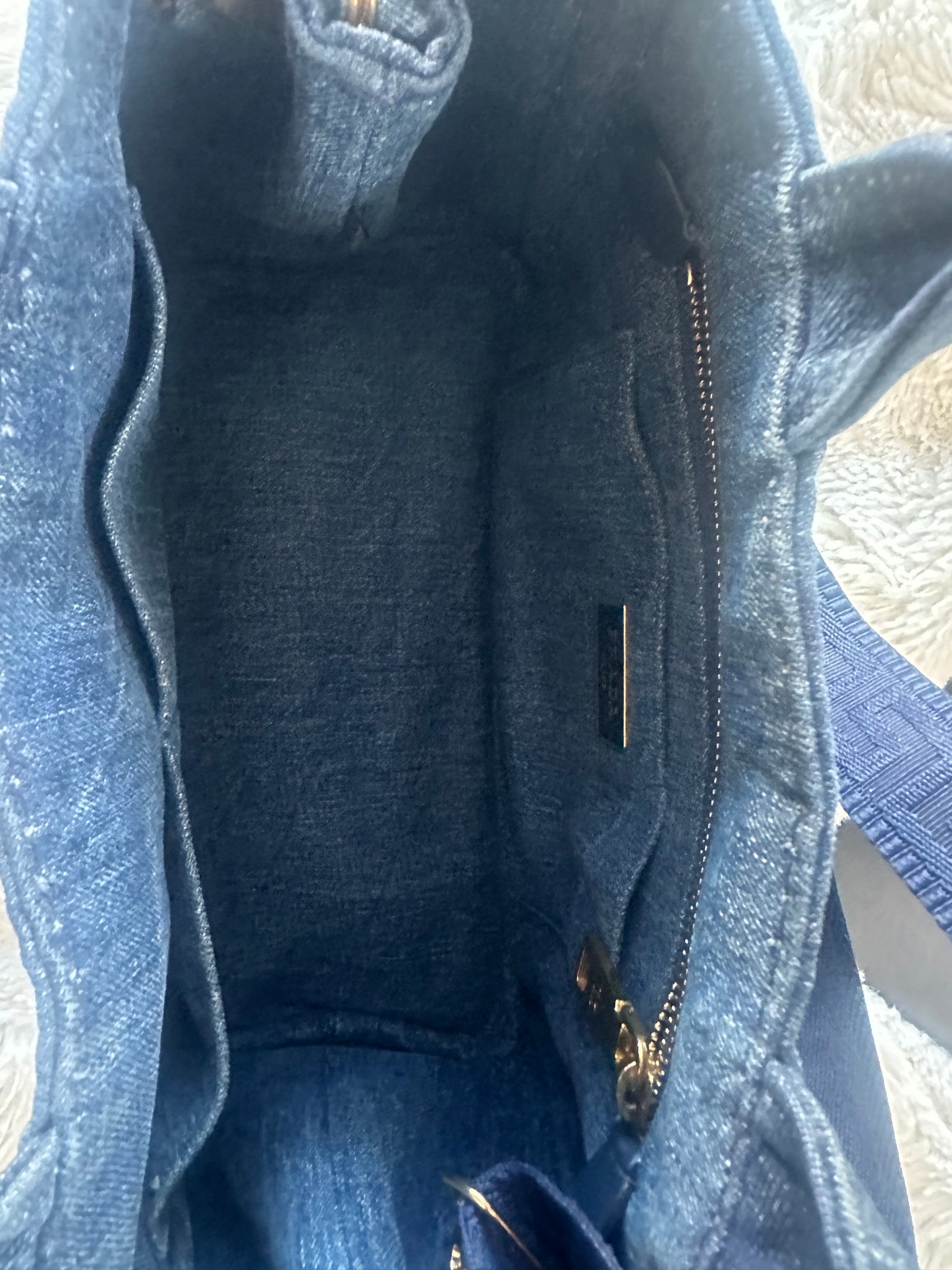 Prada - Denim Canapa 2 Way Tote bag