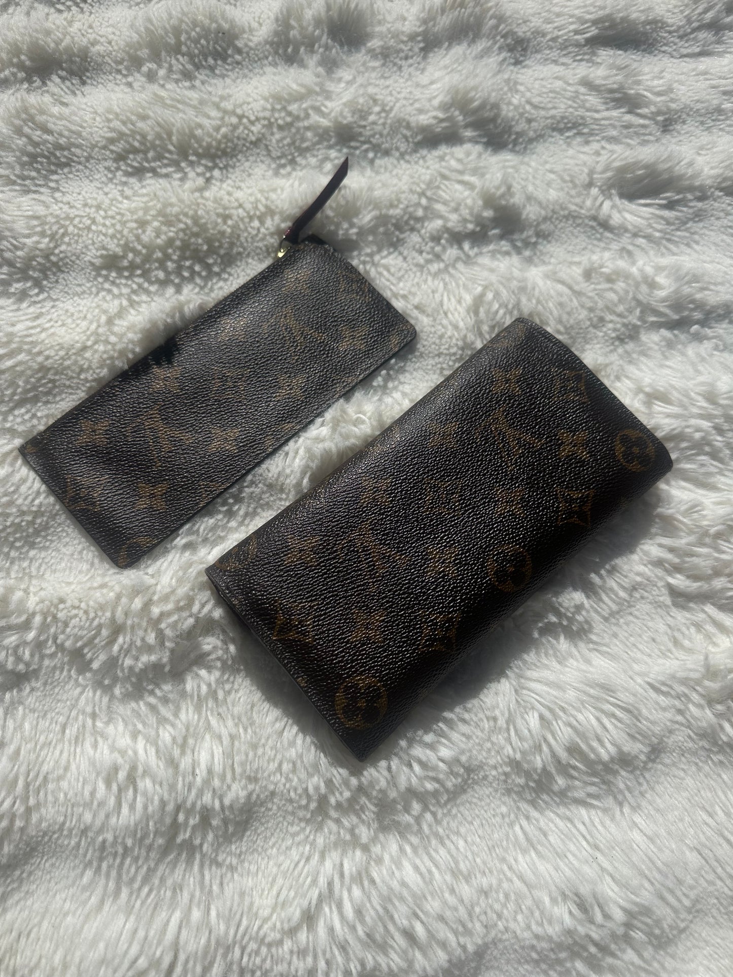 Louis Vuitton wrap wallet with coin purse