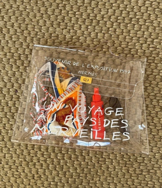 Hermes Clear Kelly tote bag