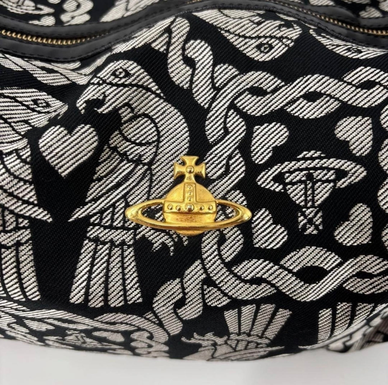 Vivienne Westwood Twin Eagle Shoulder Bag
