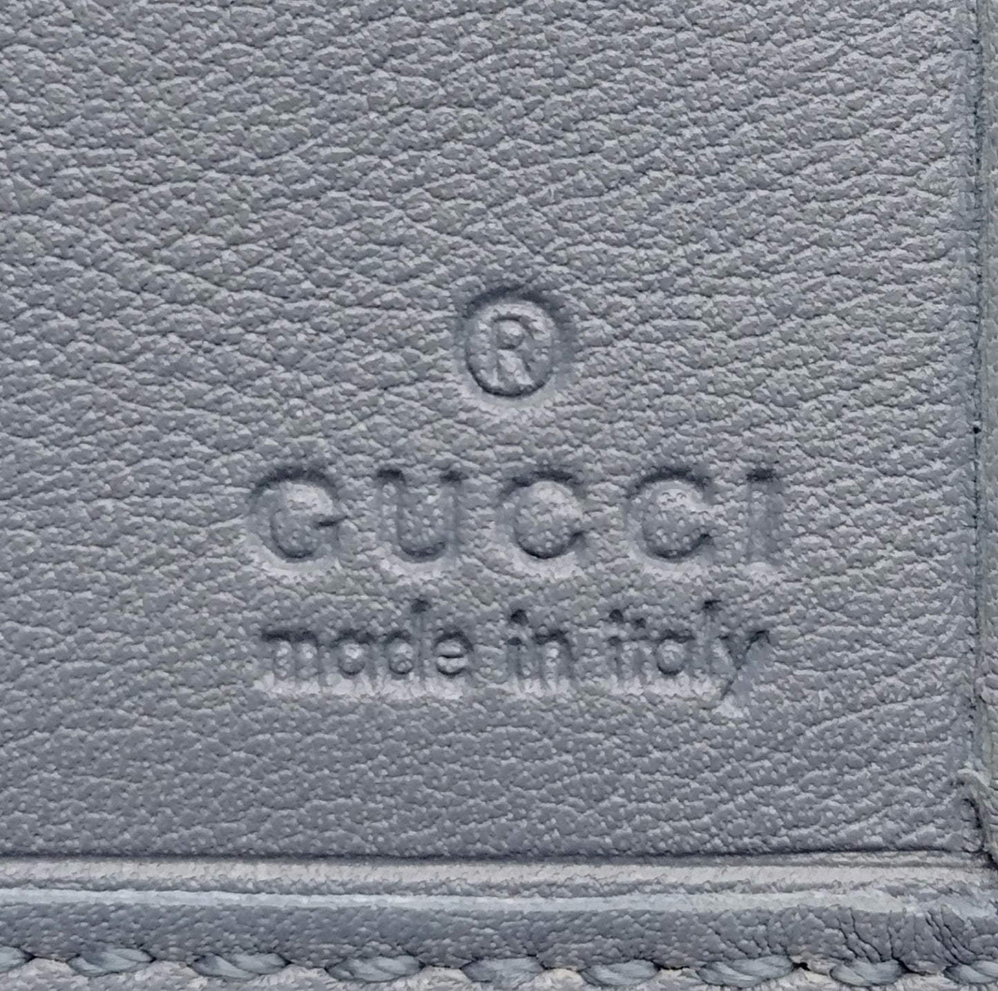 Gucci Wallet - star canvas wallet with chain