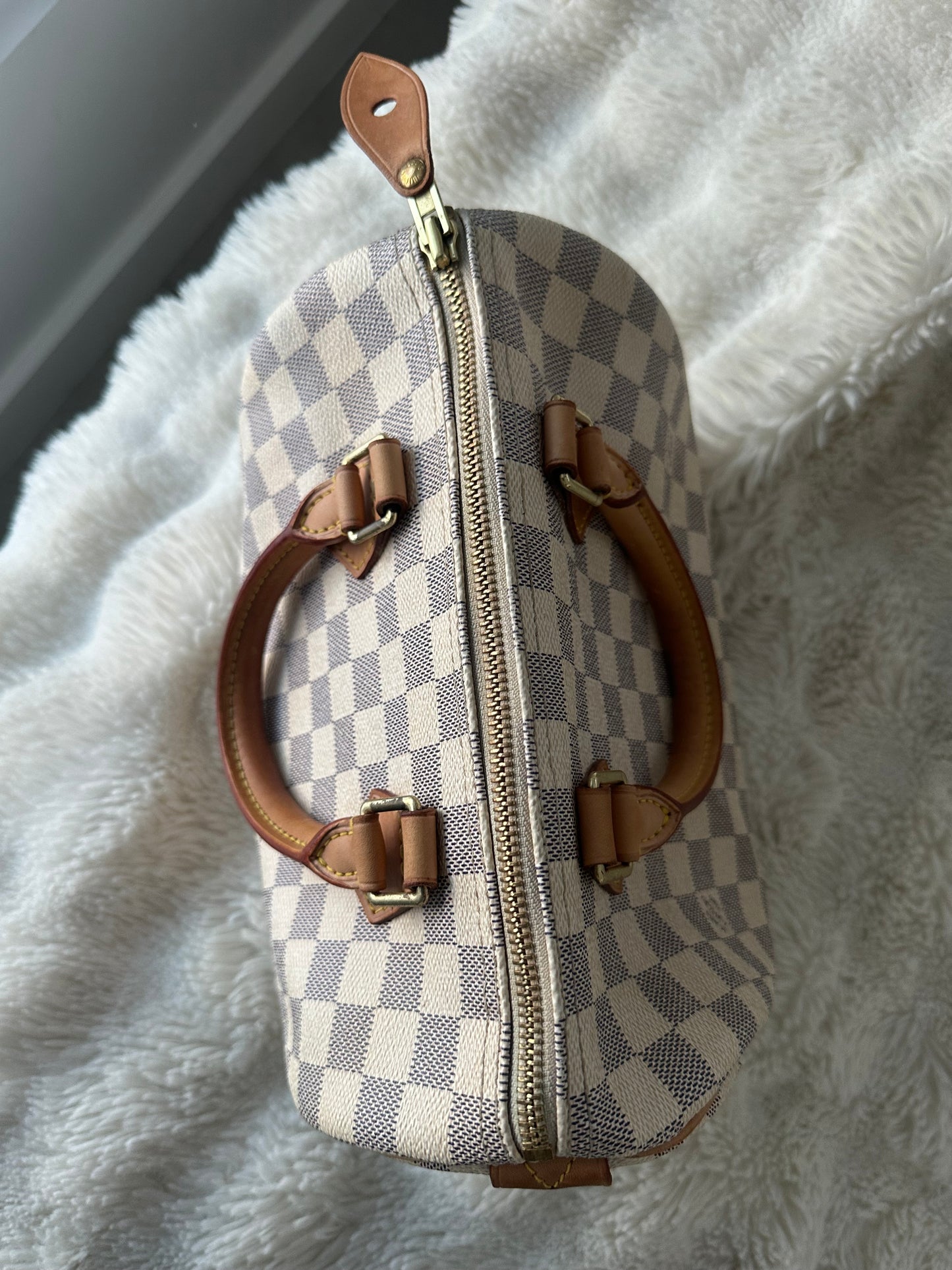 Louis Vuitton Speedy 25 Damier Azure