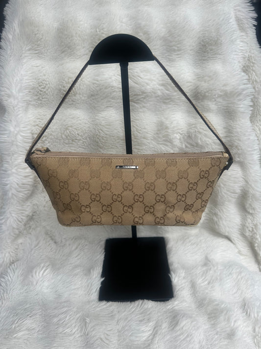 Gold Gucci Boat Pochette