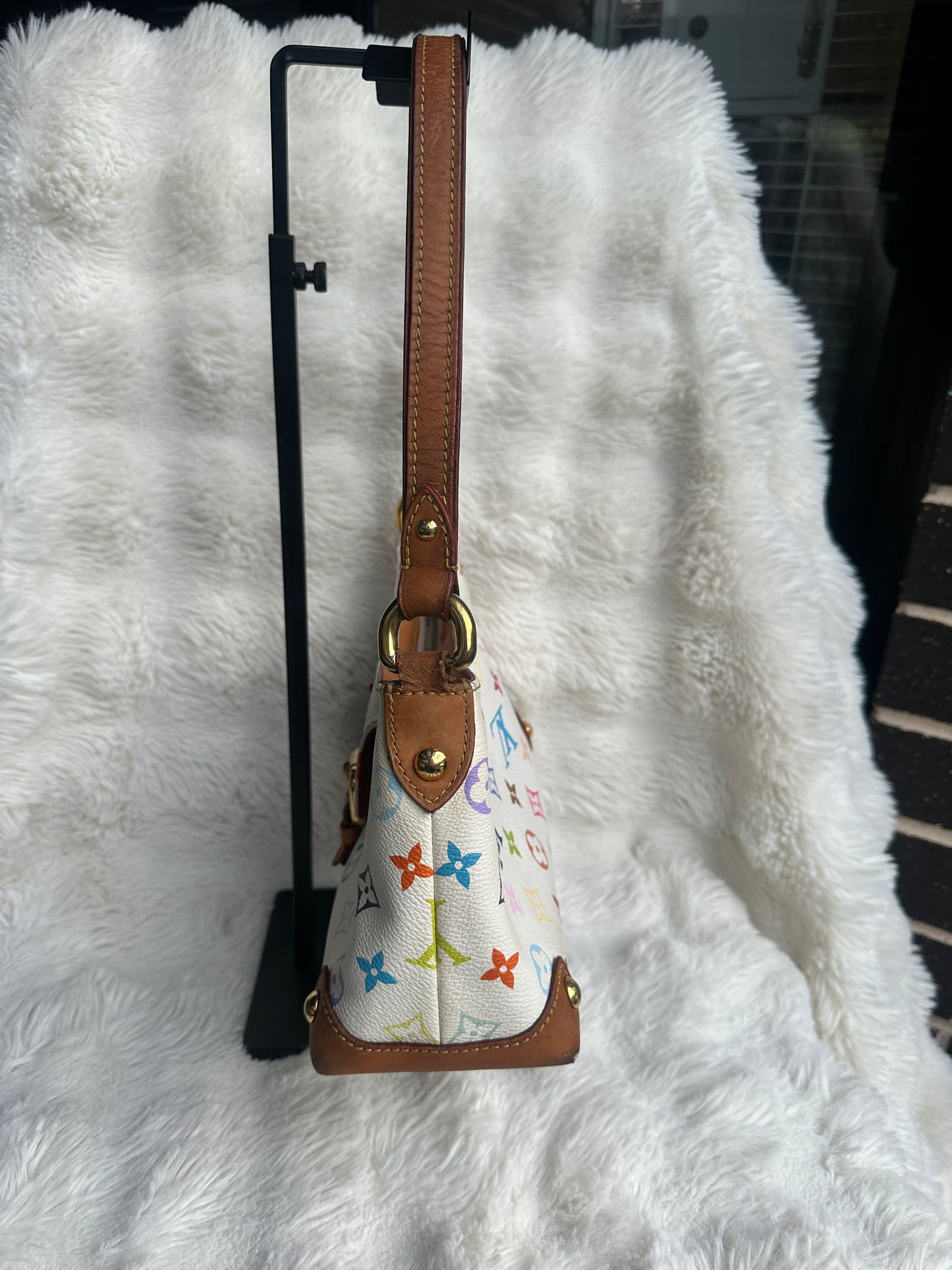 Louis Vuitton Takashi Murakami Eliza monogram multicolour limited edition 00’s shoulder bag