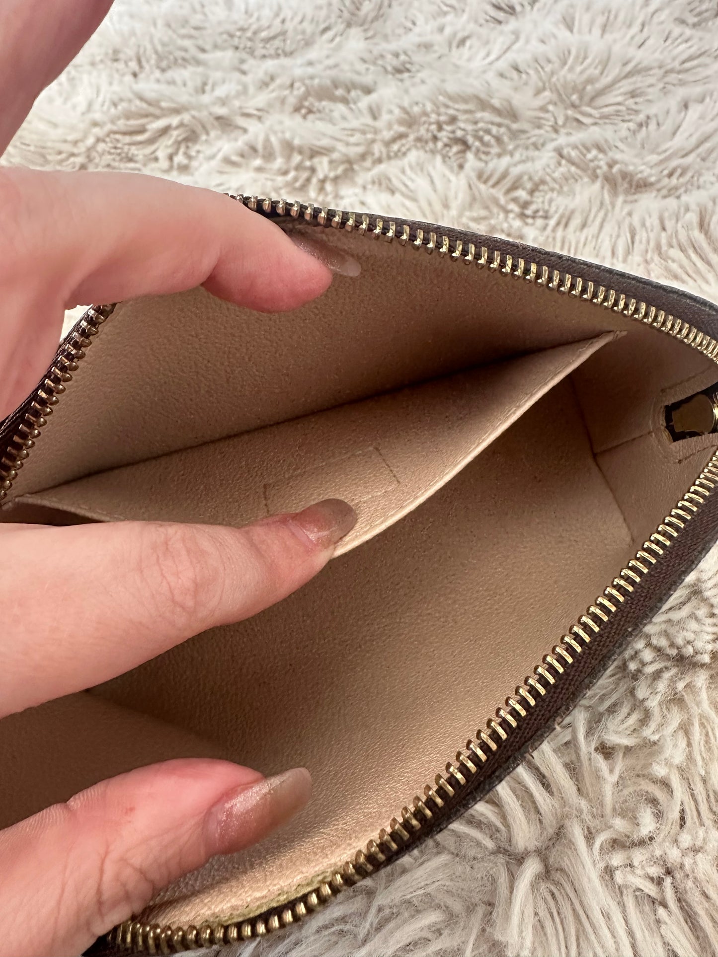 Louis Vuitton monogram PM cosmetic case