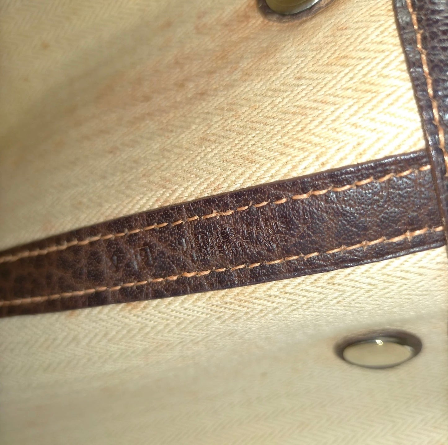 Hermes Garden Party Tote Chocolate