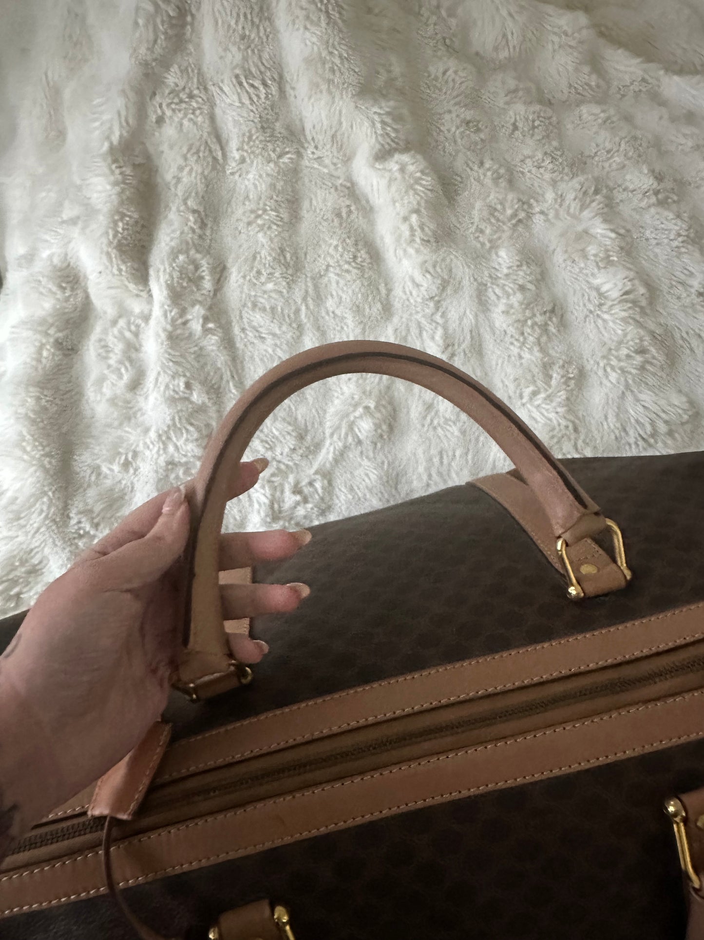 Celine Macadam Vintage weekender bag