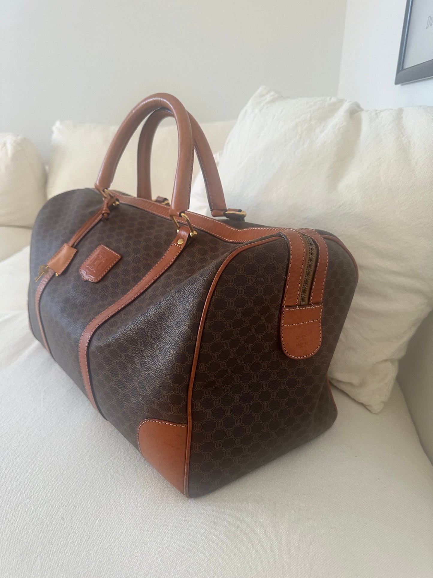 Celine Macadam Vintage weekender bag