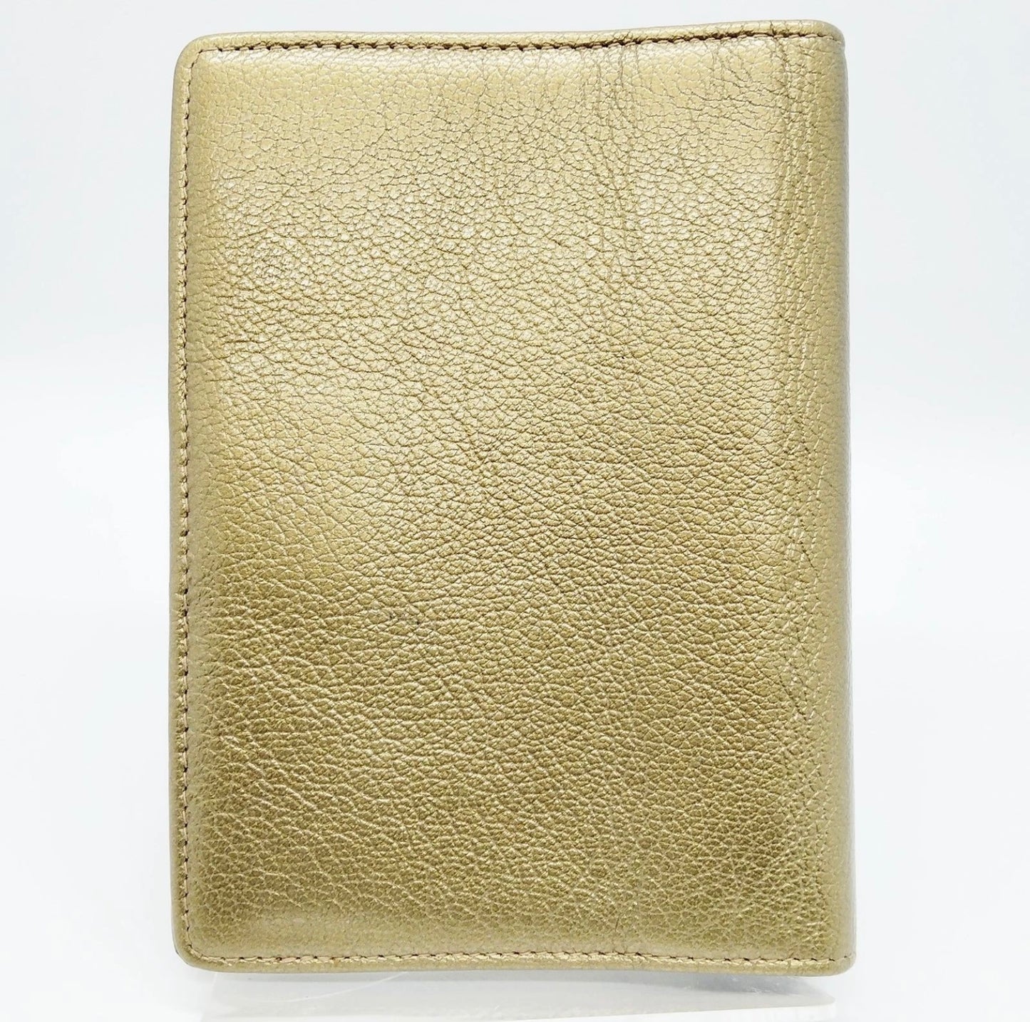 Chanel SLG Gold leather Agenda / Notebook