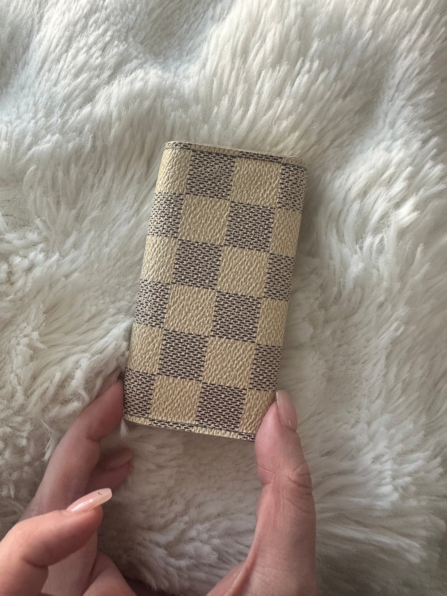 Louis Vuitton Damier Azur Multicles 4 Key Holder