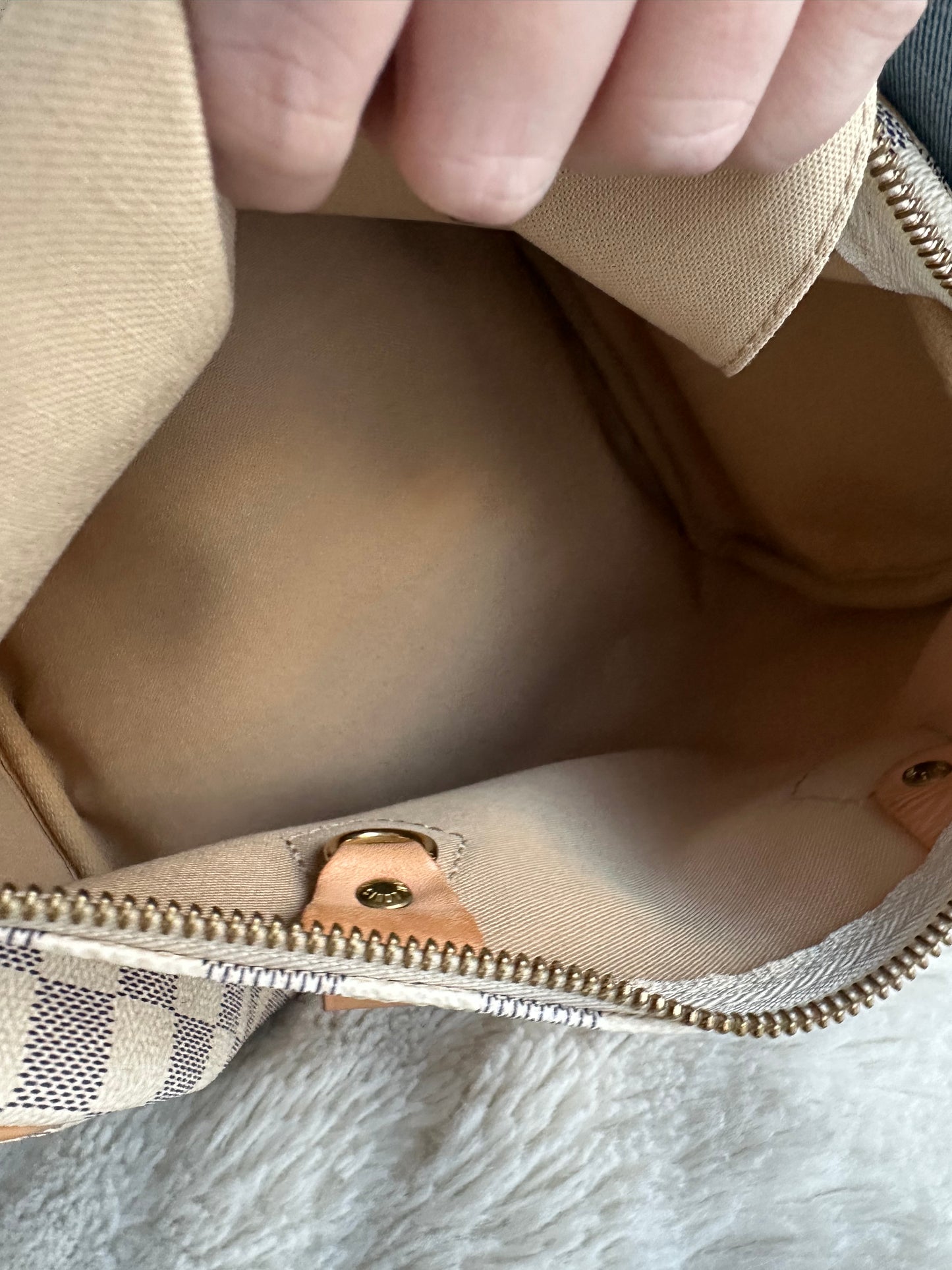 Louis Vuitton Speedy 25 Damier Azure