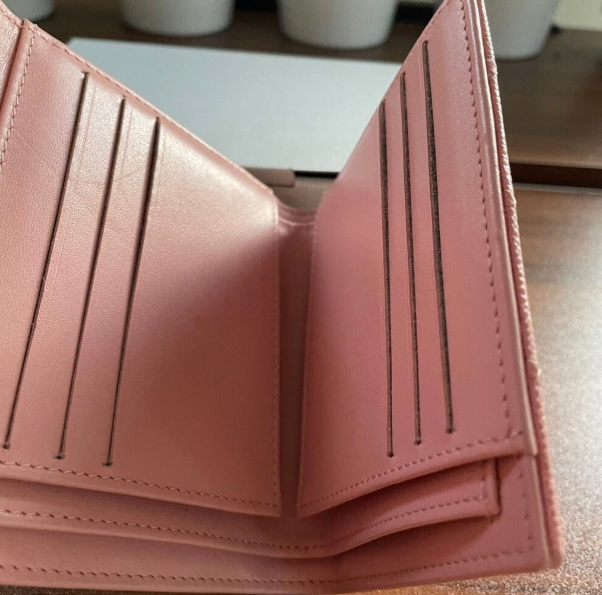 Chanel - Pink card holder small purse