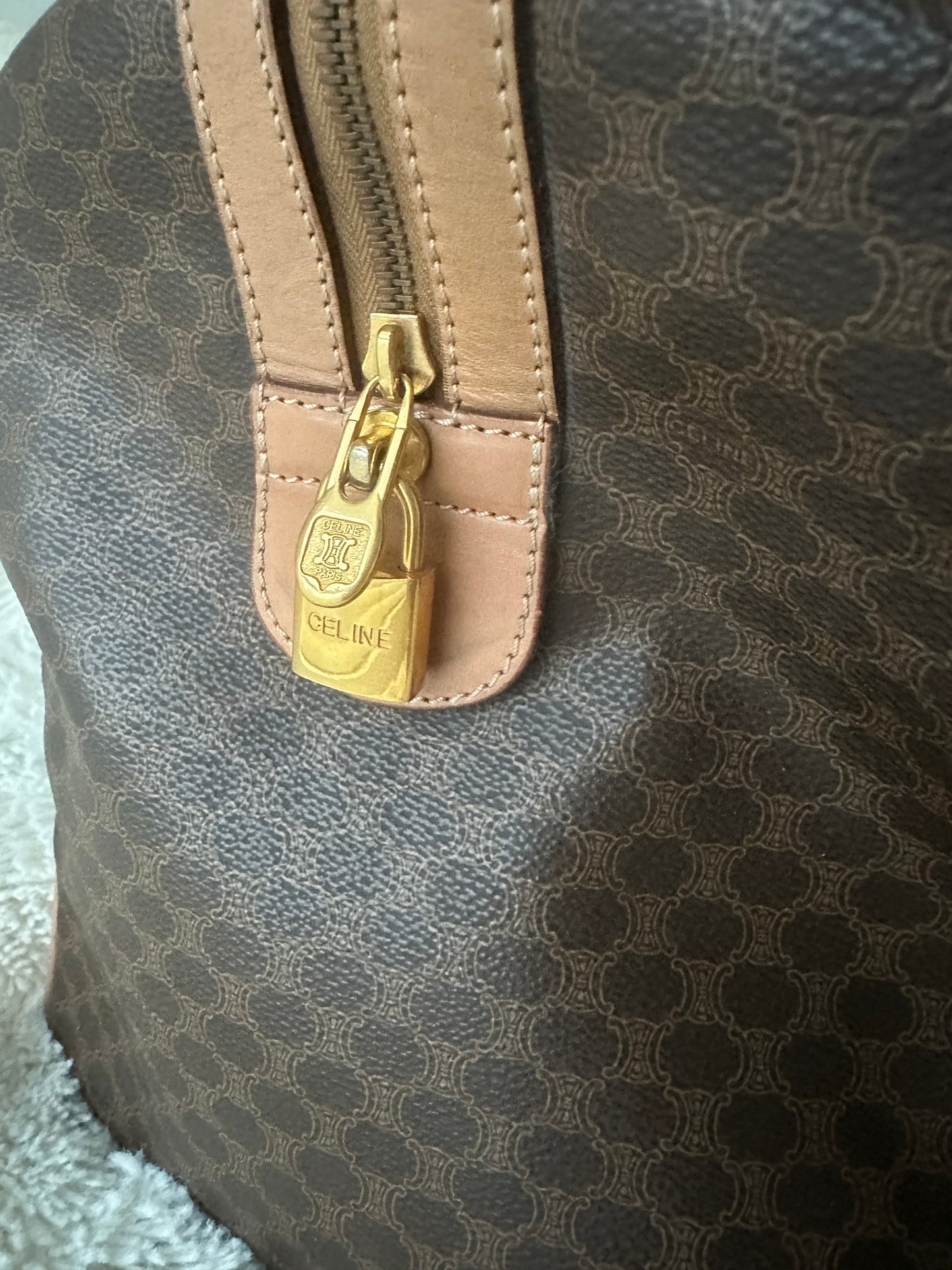 Celine Macadam Vintage weekender bag